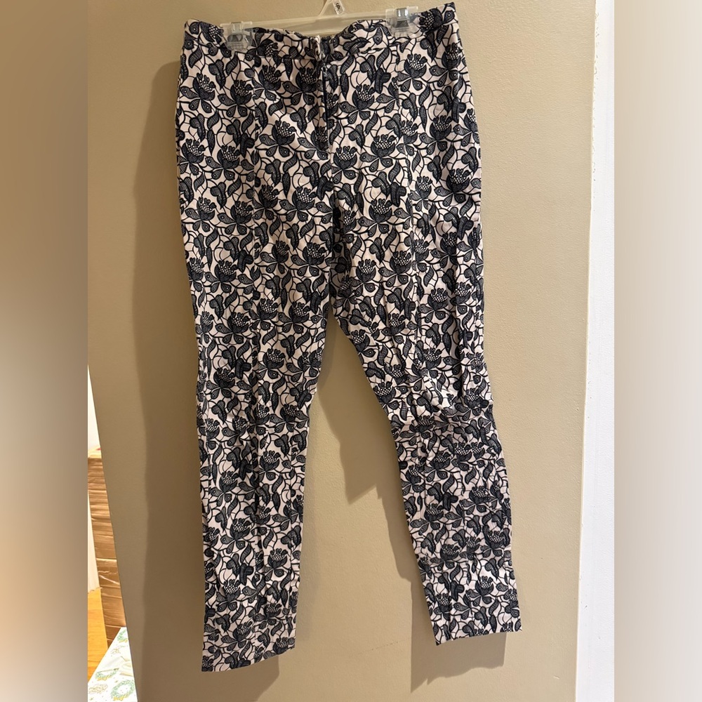 Topshop Print Pants